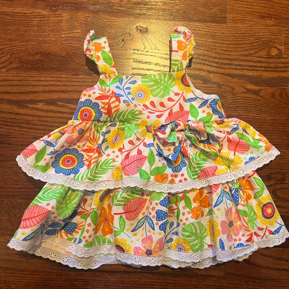 Tiered dress top tunic